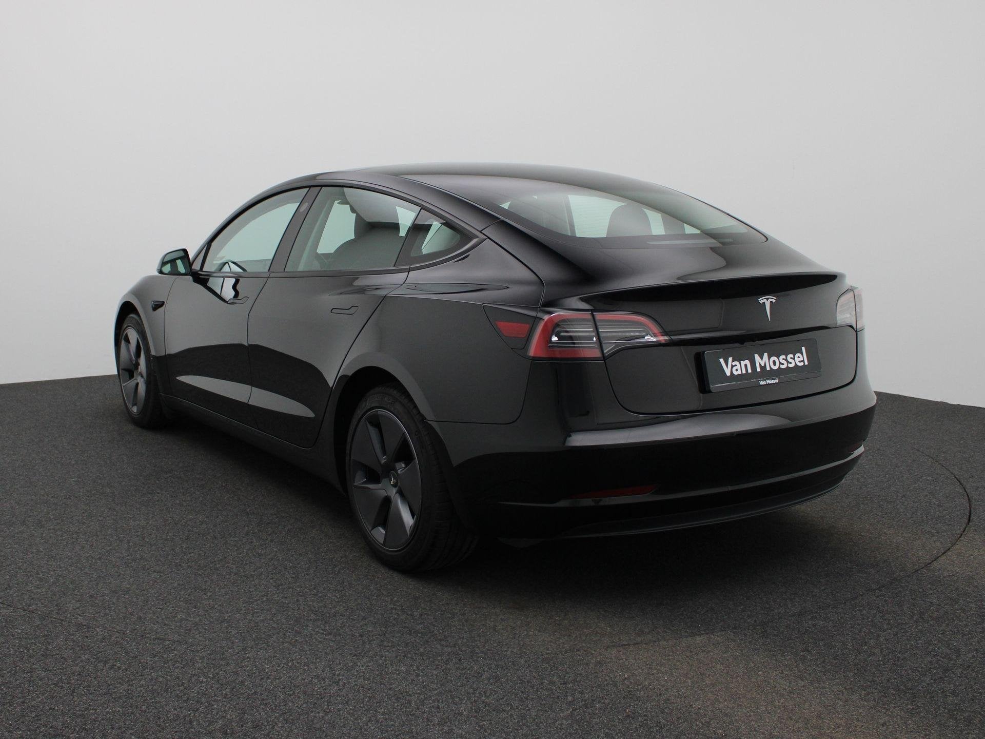 Tesla Model 3 Standard RWD Plus 60 kWh | PANORAMADAK | ACHTE, Auto's, Automaat, Gebruikt, Zwart, 1000 kg