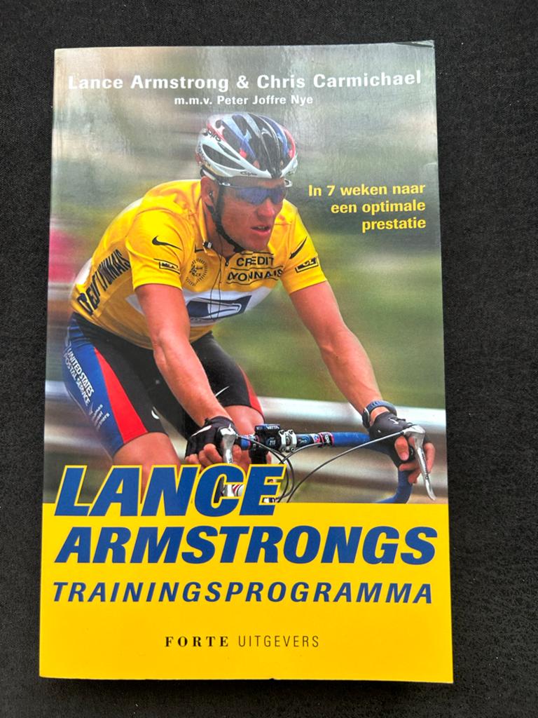 Lance Armstrongs Trainingsprogramma - Fietsen, Ophalen of Verzenden, Zo goed als nieuw, Lopen en Fietsen