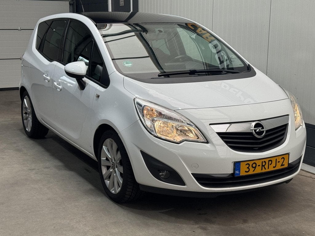 Opel Meriva 1.4 Turbo Edition, Auto's, Voorwielaandrijving, Euro 5, Stof, Gebruikt