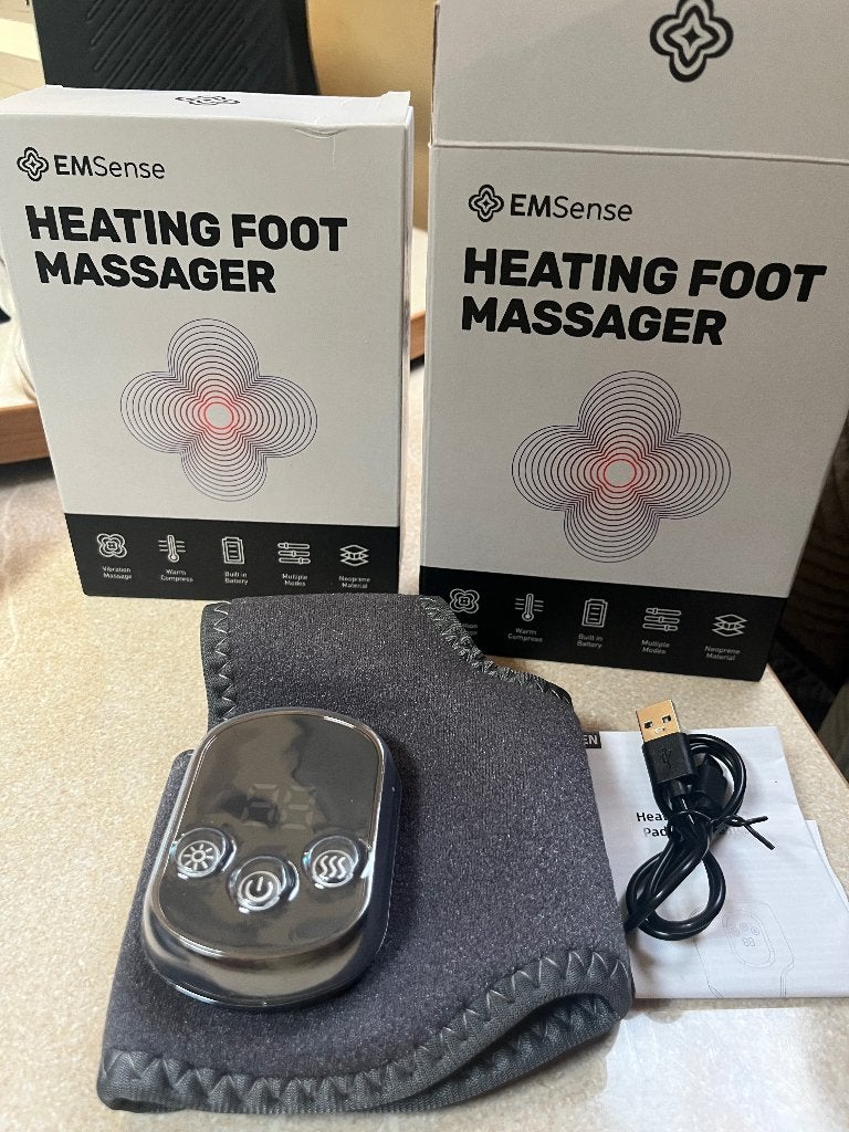 2x EMSense verwarmende voetmassage apparaat, Sport en Fitness, Massageproducten, Verzenden, Nieuw, Apparaat