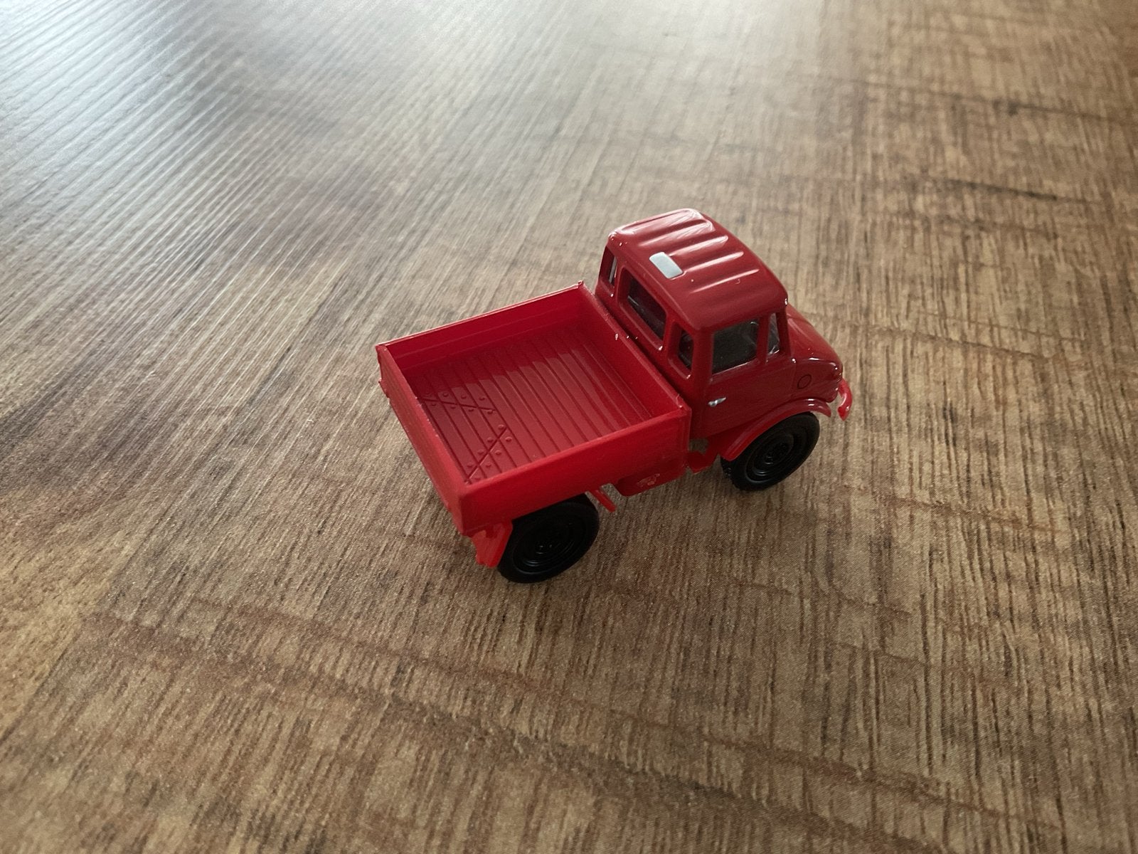 Schuco Mercedes Unimog U406, Overige merken, 1:50 of kleiner, Ophalen of Verzenden, Zo goed als nieuw
