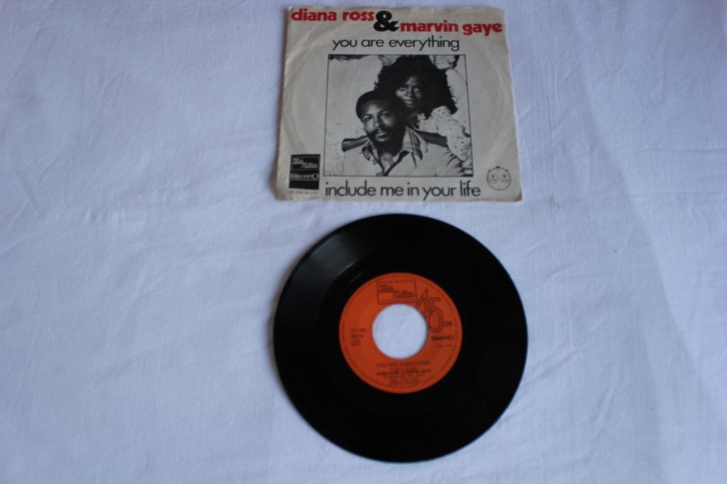 diana ross & marvin gaye - you are everything, Gebruikt, 7 inch, Ophalen of Verzenden, EP