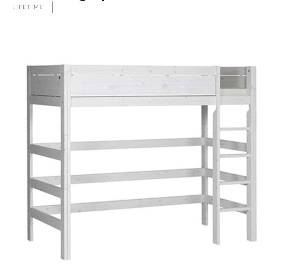 Lifetime Hoogslaper 90x200 (lattenbodem defect), Ophalen, 85 tot 100 cm, Gebruikt, Hoogslaper of Stapelbed
