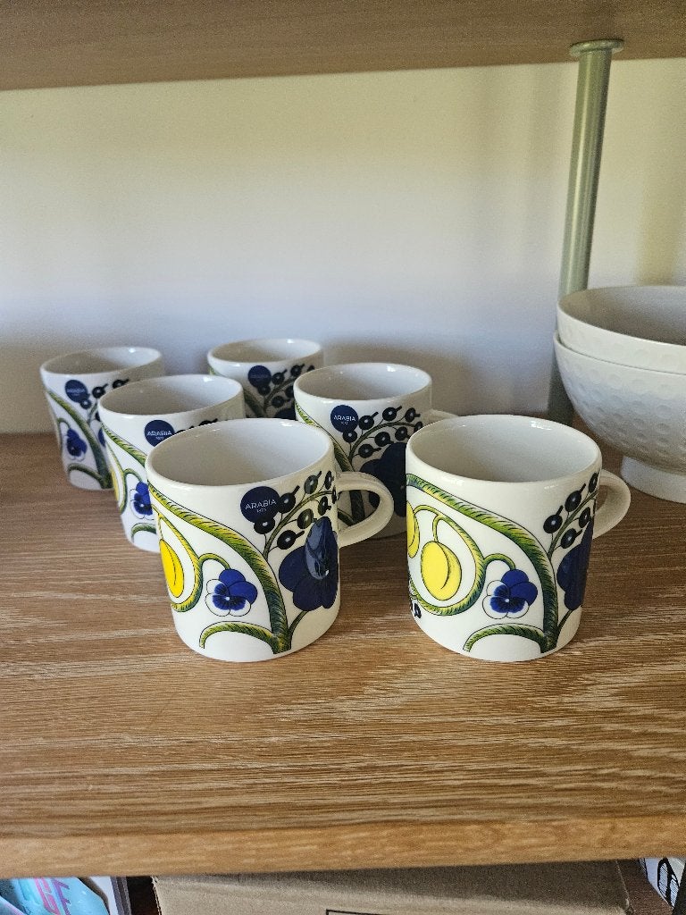 Iittala 6 mokken Paratiisi nieuw, Huis en Inrichting, Overige merken, Nieuw, Ophalen of Verzenden, Overige stijlen