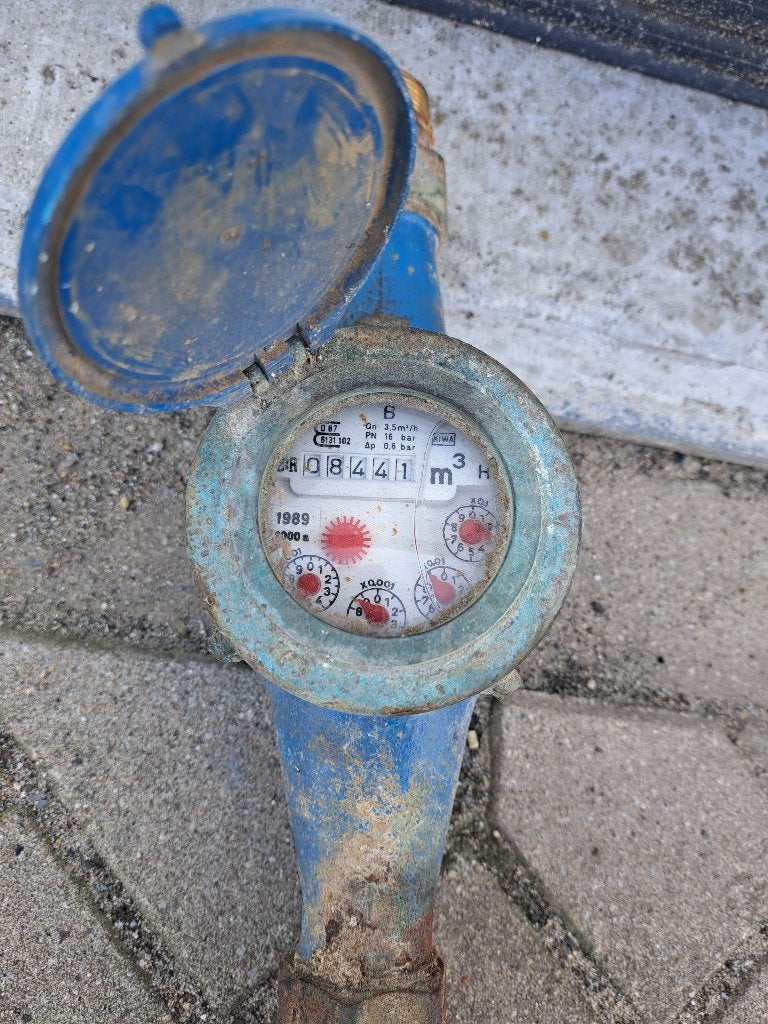 Watermeter, Ophalen of Verzenden, Gebruikt, Vocht of Vloeistof