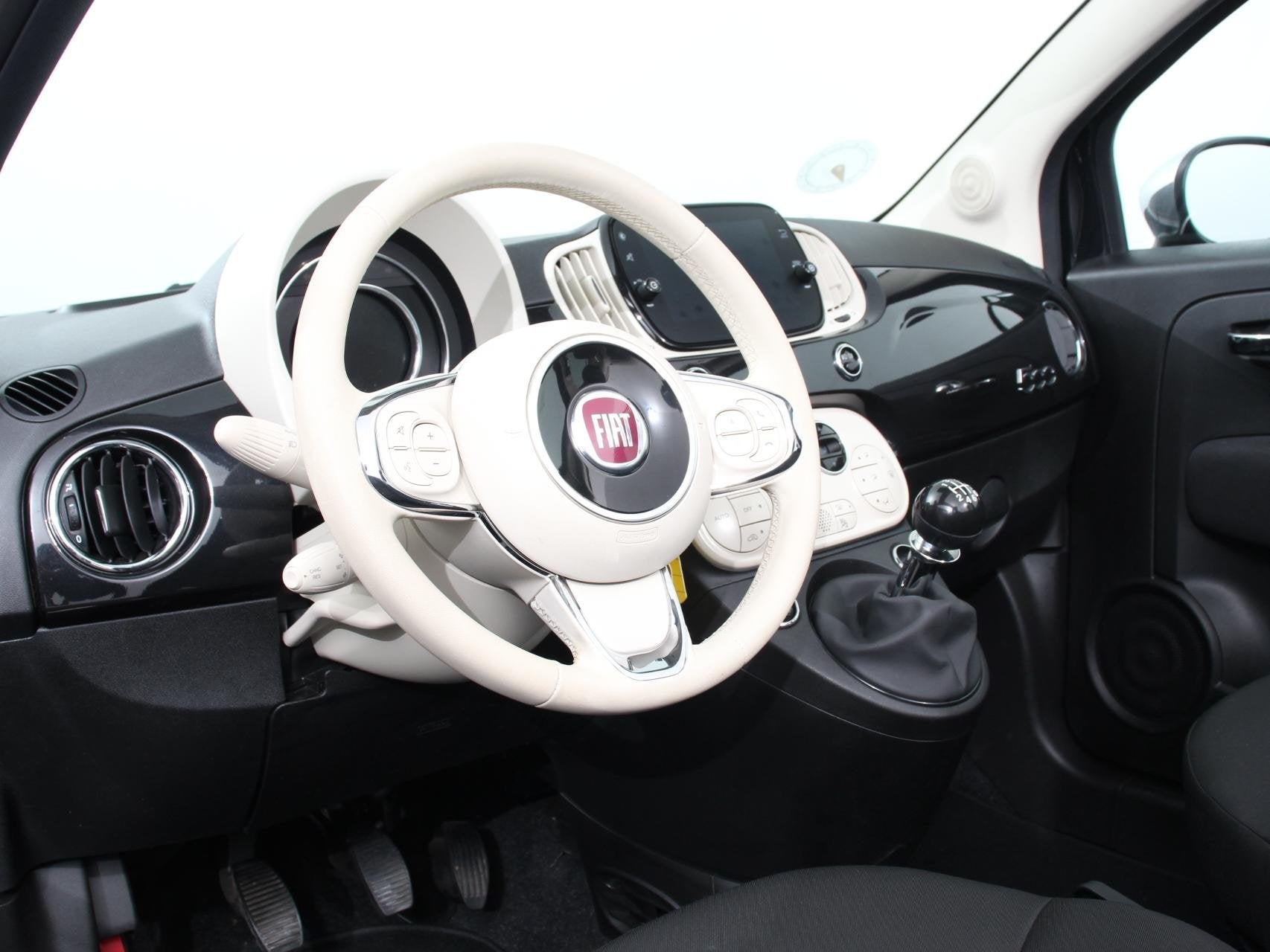 Fiat 500 C 1.0 Hybrid Bellavita Navigatie Climate Control Ap, Voorwielaandrijving, Stof, Gebruikt, Euro 6