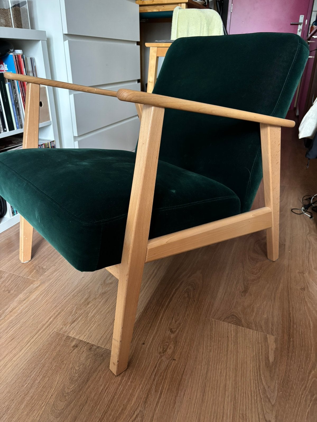 IKEA Ekenäset fauteuil, Rond, Zo goed als nieuw, 75 cm of meer, Ophalen