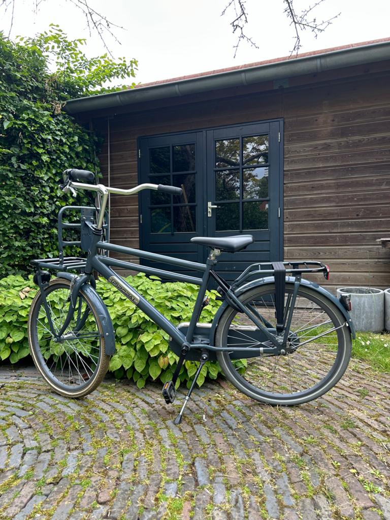 Popal, jongensfiets, 24 inch, extra zadel, Fietsen en Brommers, Fietsen | Jongens, Ophalen, Terugtraprem, Handrem, Gebruikt