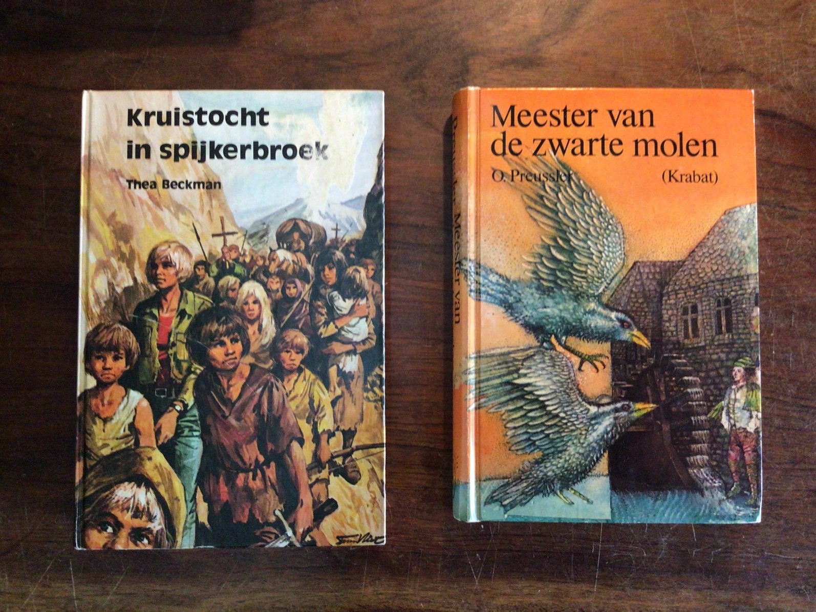 Kruistocht in spijkerbroek en Meester van de zwarte molen, Ophalen, Gelezen