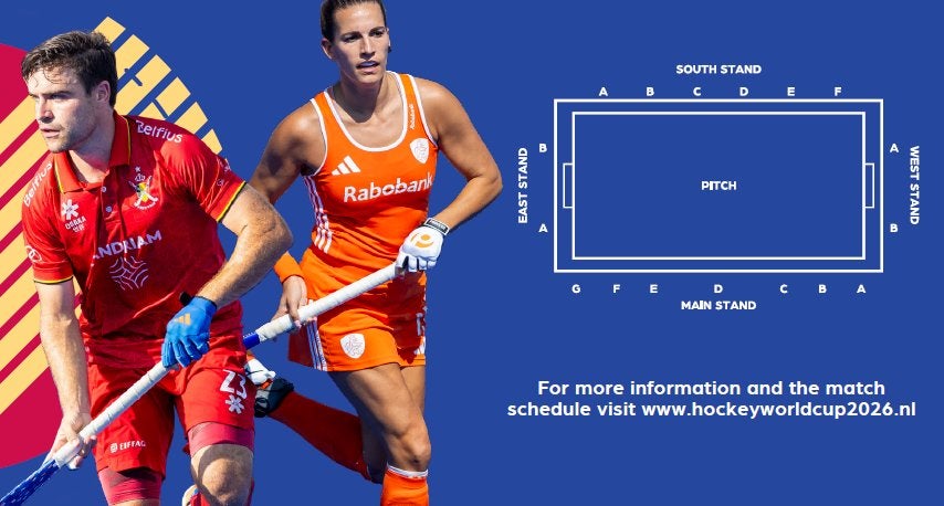 Halve finale dames WK Hockey (2 kaartjes), Sport en Fitness, Ophalen, Nieuw, Overige typen