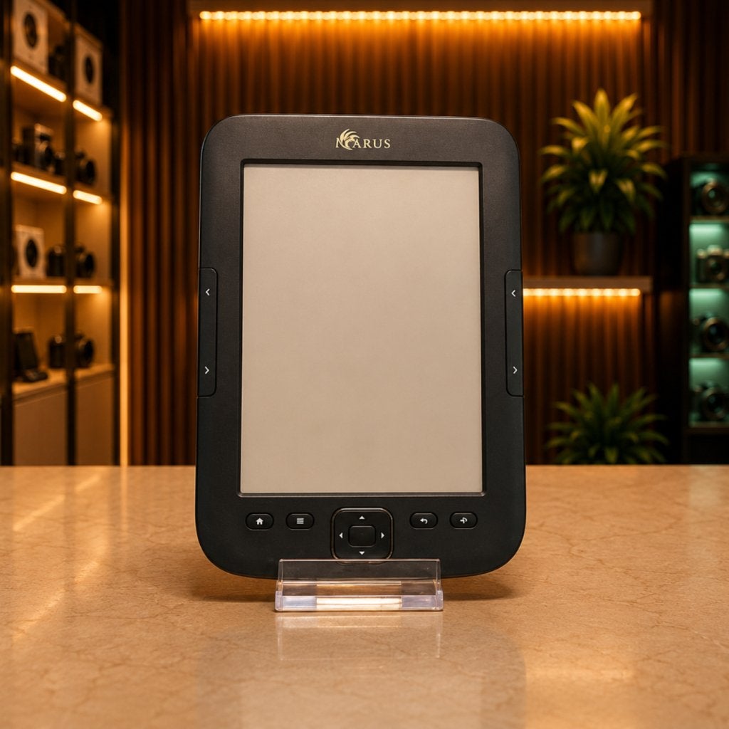 Icarus E-Reader - In Goede Staat, Flex Ltd., Zo goed als nieuw, https://flex.com/contact-us, Nobelstraat 10, 5807 GA Oostrum LB, Limburg, Nederland