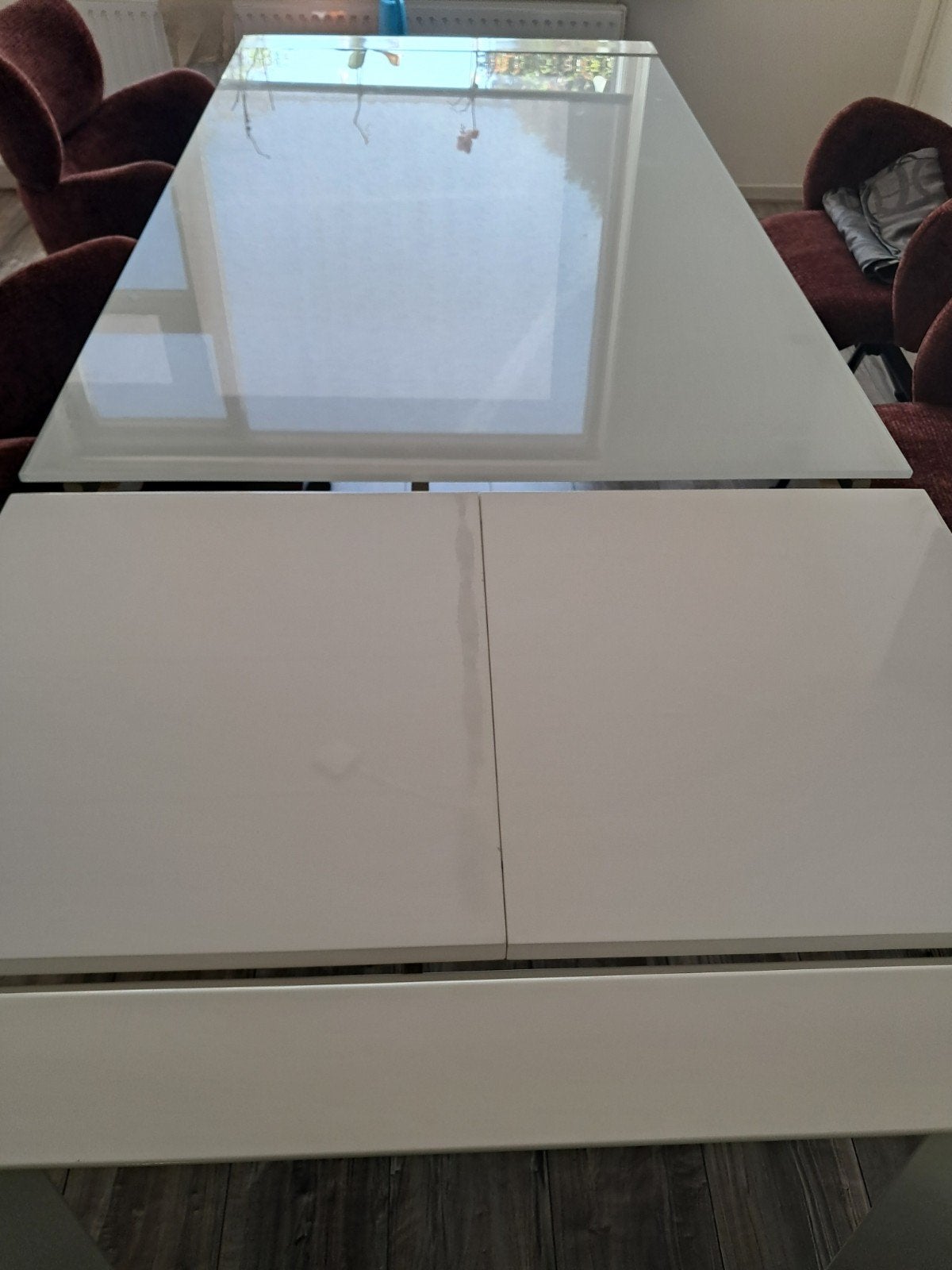 Eettafel, Ophalen of Verzenden, Rechthoekig, 200 cm of meer, 50 tot 100 cm