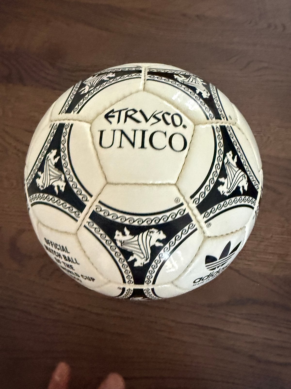 Adidas Etrusco Unico WK 1990 Voetbal - Made in France, Ophalen of Verzenden, Zo goed als nieuw, Bal