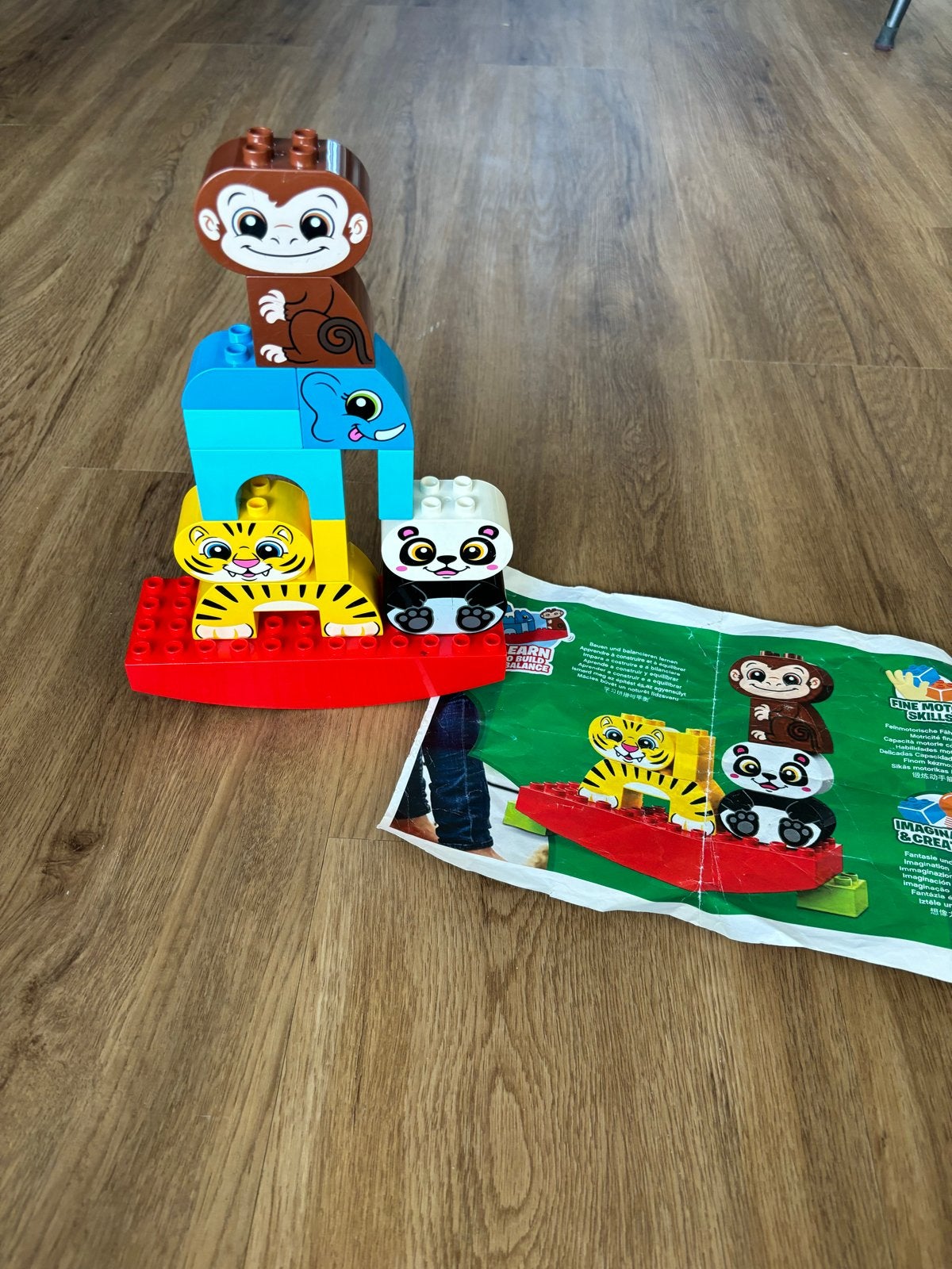 Duplo Dieren Balanceer Spel - Leerzaam en Leuk!, Kinderen en Baby's, Speelgoed | Duplo en Lego, Ophalen, Gebruikt, Compleet, Duplo