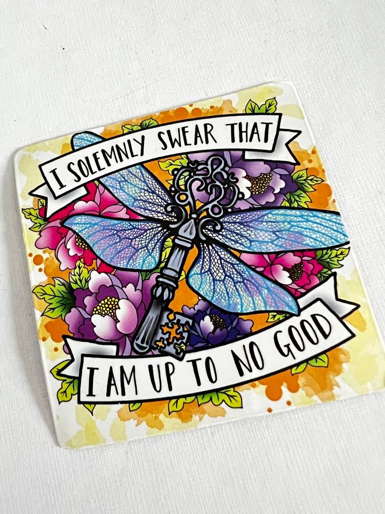 Harry Potter magneet 'I solemnly swear that I am up to no go, Ophalen of Verzenden, Zo goed als nieuw, Gebruiksvoorwerp