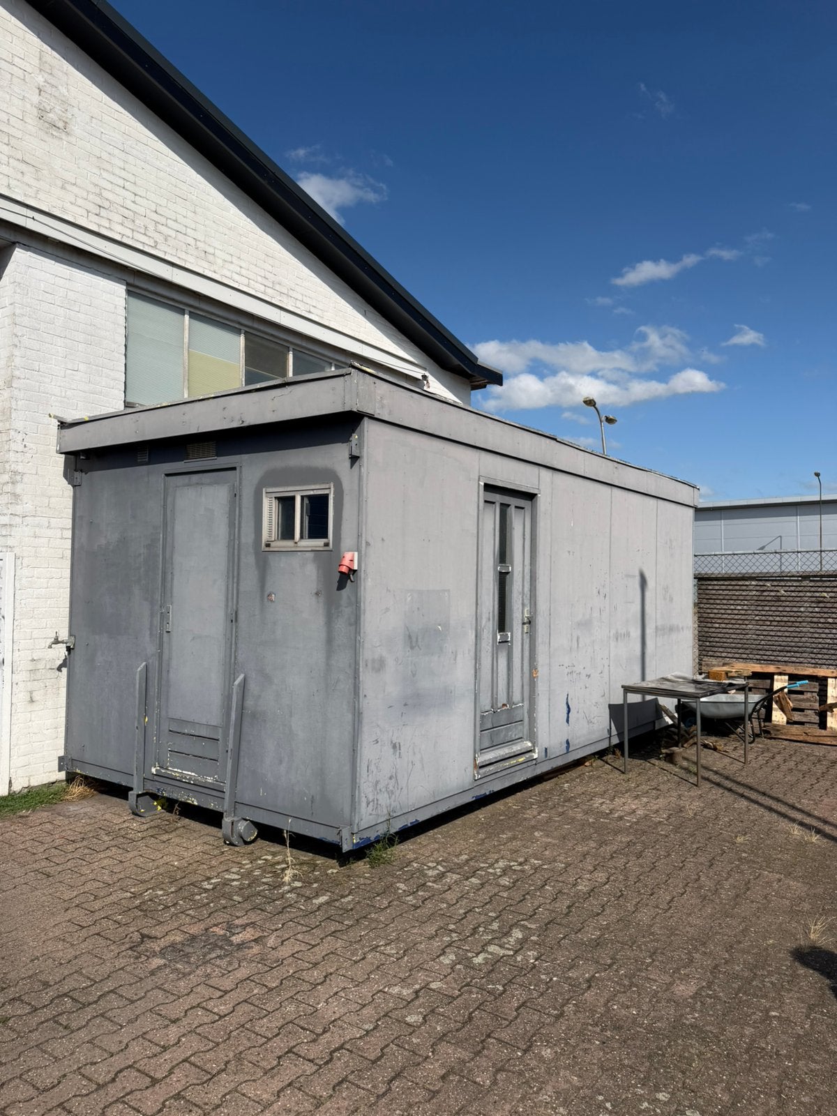 Modulaire cabine / werfcontainer 18 m², Doe-het-zelf en Verbouw, Steigers, Ophalen of Verzenden