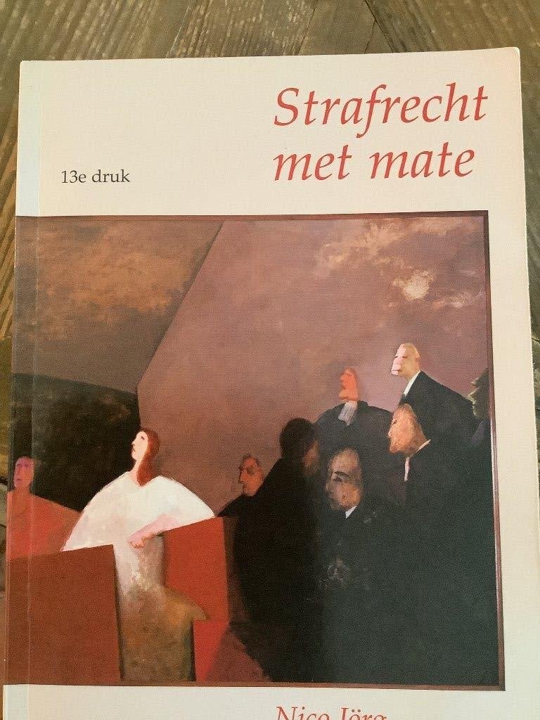 Strafrecht met mate, Ophalen of Verzenden, Wolters Kluwer, Alpha, WO