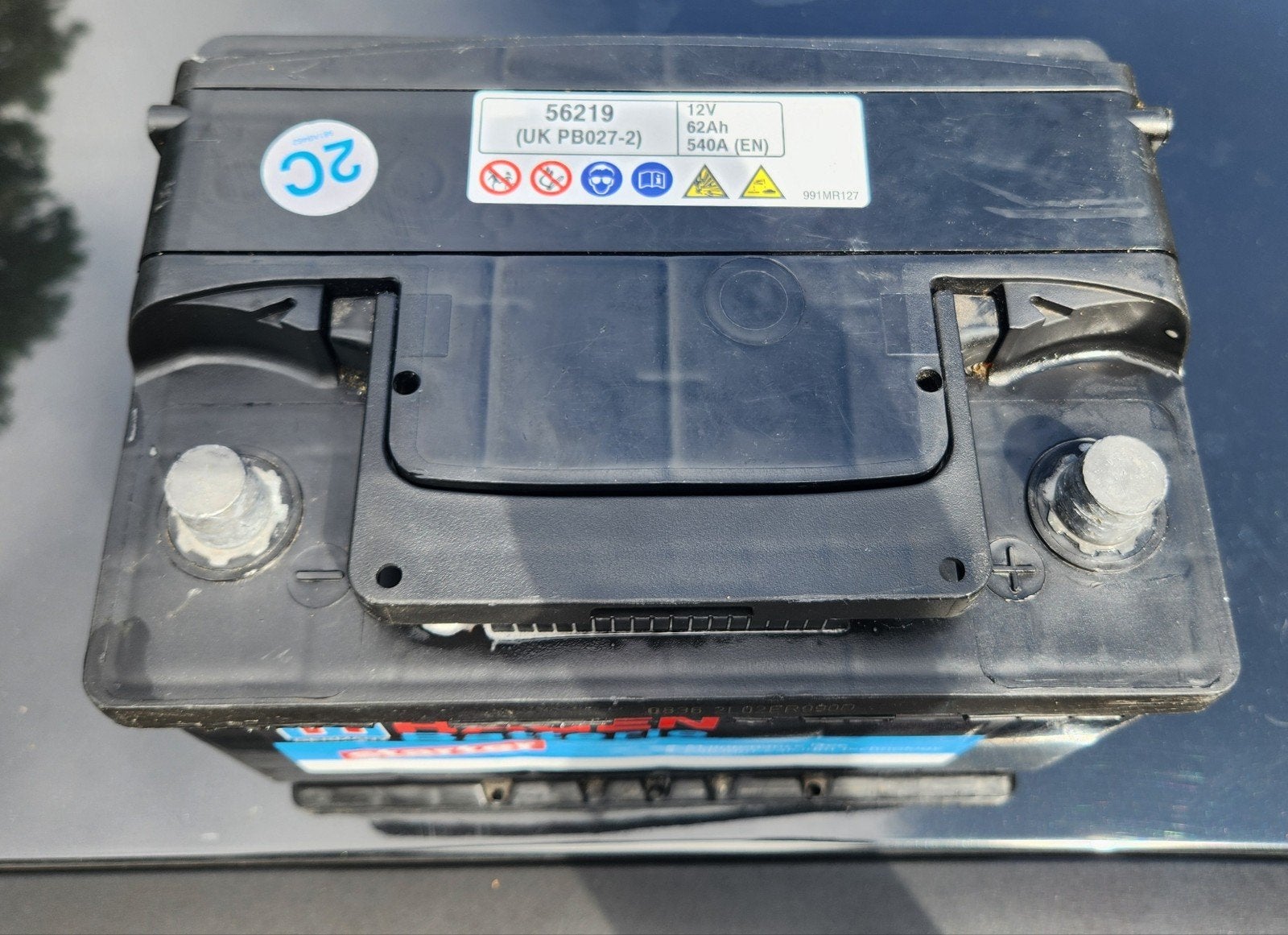 Hagen Accu 62Ah 540A (EN) - Goede Staat, Auto-onderdelen, Ophalen of Verzenden, Gebruikt, Universele onderdelen