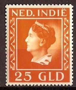 Ned-Indie NVPH nr 289 postfris Koningin Wilhelmina 1941, Postzegels en Munten, Ophalen of Verzenden, Postfris, Nederlands-Indië
