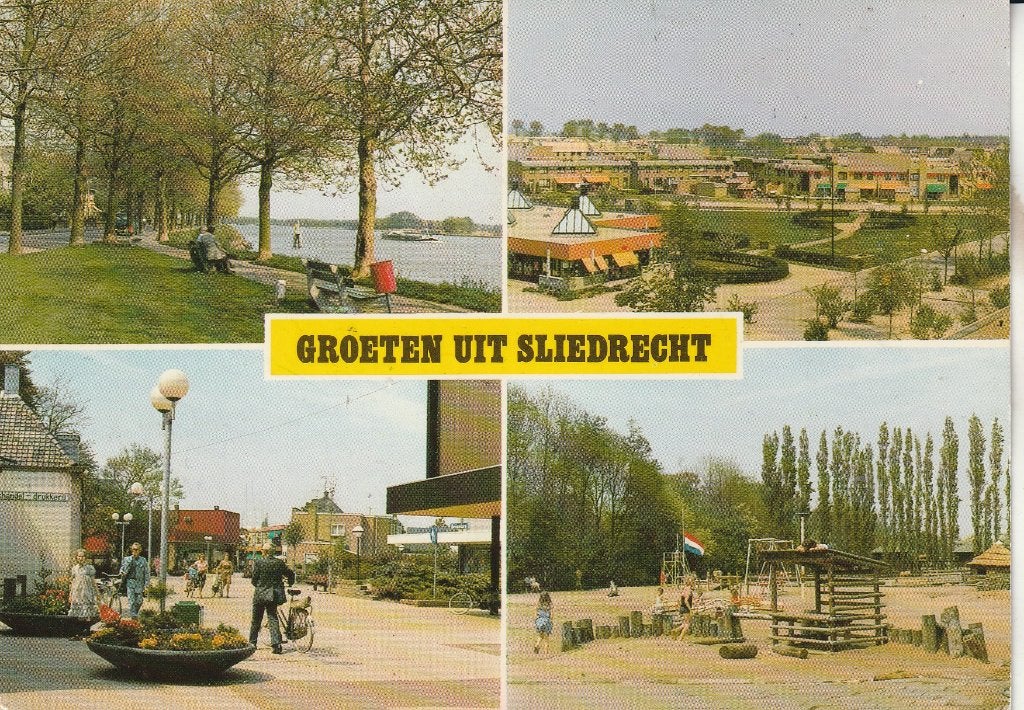 Groeten uit Sliedrecht 1983, Ophalen of Verzenden, 1980 tot heden, Gelopen, Zuid-Holland