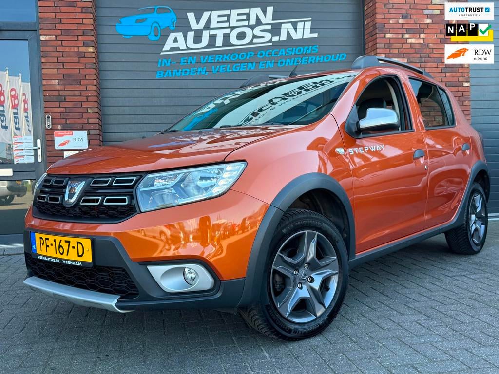 Dacia Sandero 0.9 TCe SL Stepway Cruise Airco Led NAP!, Auto's, Voorwielaandrijving, 898 cc, Euro 6, Overige kleuren