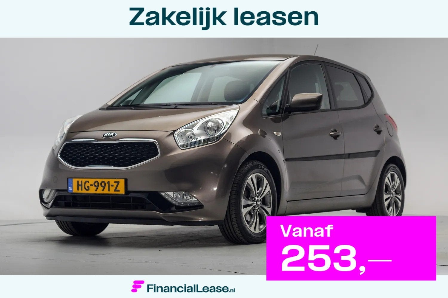 Kia Venga 1.6 CVVT DynamicLine Aut. [ Camera Half Leder PDC, 15 km/l, Gebruikt, 1591 cc, 4 cilinders