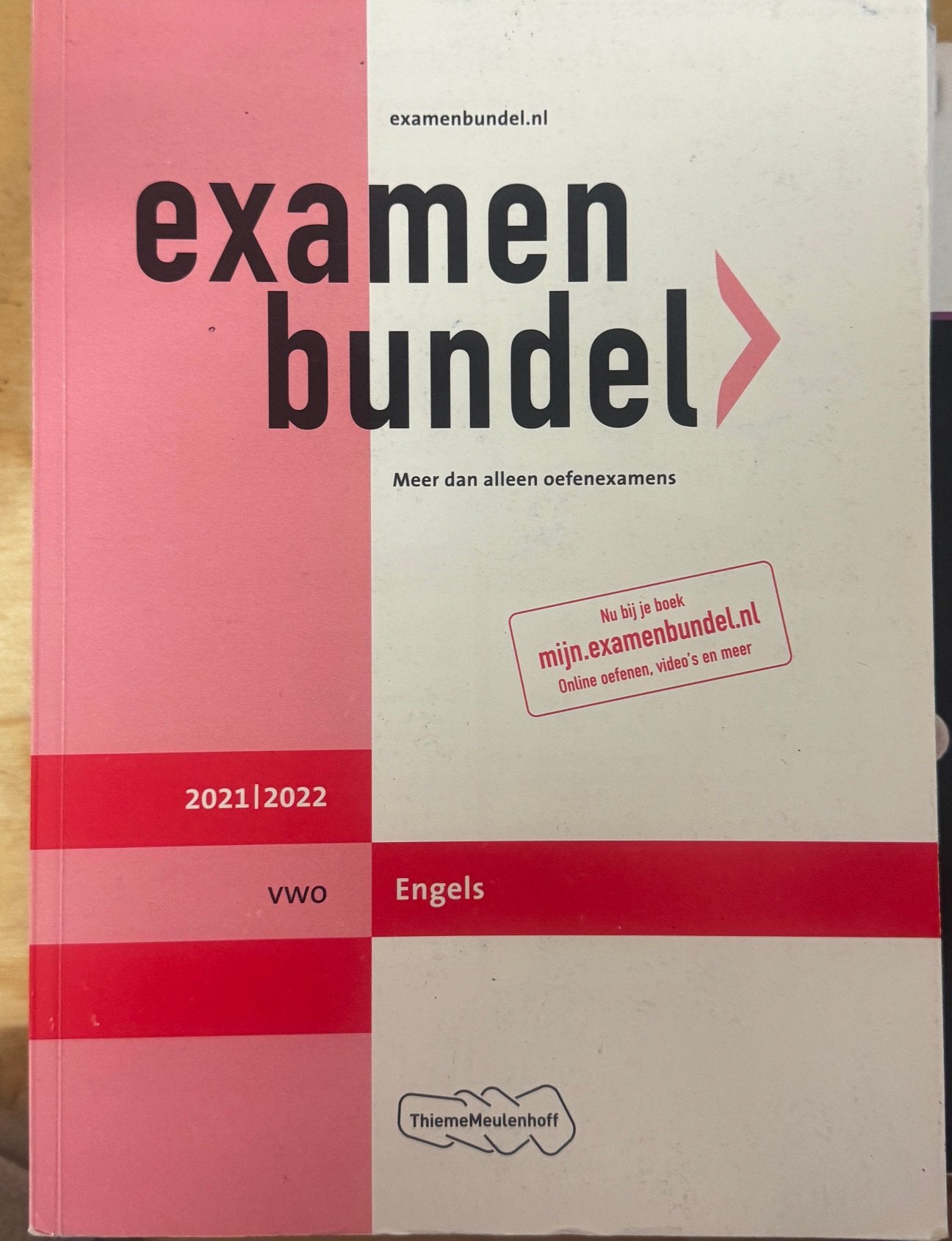 Examenbundel VWO Nederlands, Engels, Frans 2021/2022, Boeken, Schoolboeken, Ophalen of Verzenden, Zo goed als nieuw, VWO, Nederlands