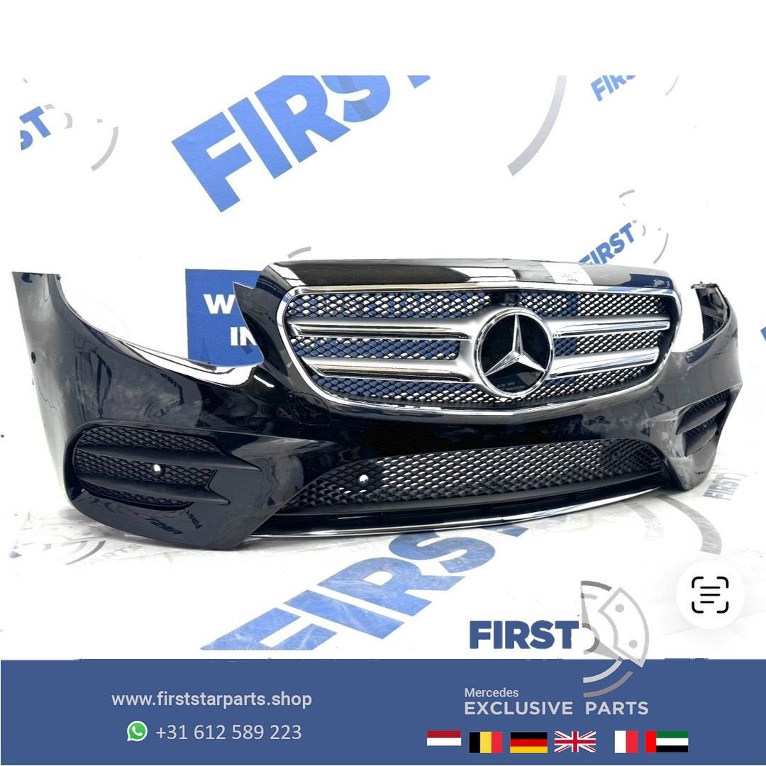BUMPER W213 AMG Voorbumper compleet E Klasse 2016-2019 zwart