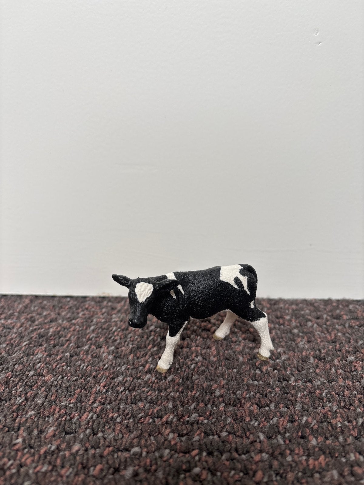 Schleich kalfje zwartbont 13798, Ophalen of Verzenden, Zo goed als nieuw, Boerderijdier, Beeldje of Figuurtje