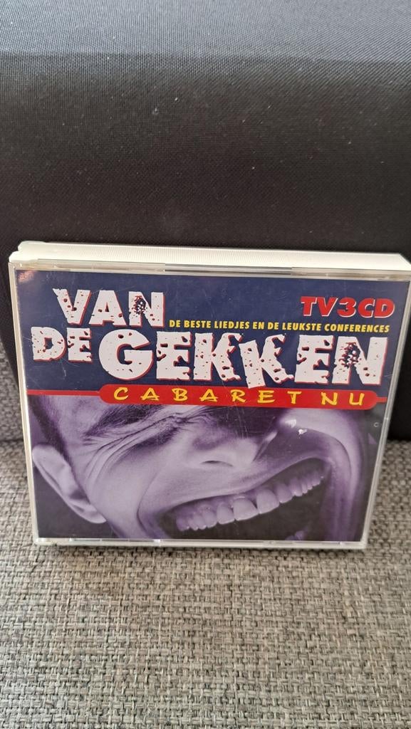3 cd box  Van de gekken    , Cabaret Nu ,, Ophalen of Verzenden, Zo goed als nieuw