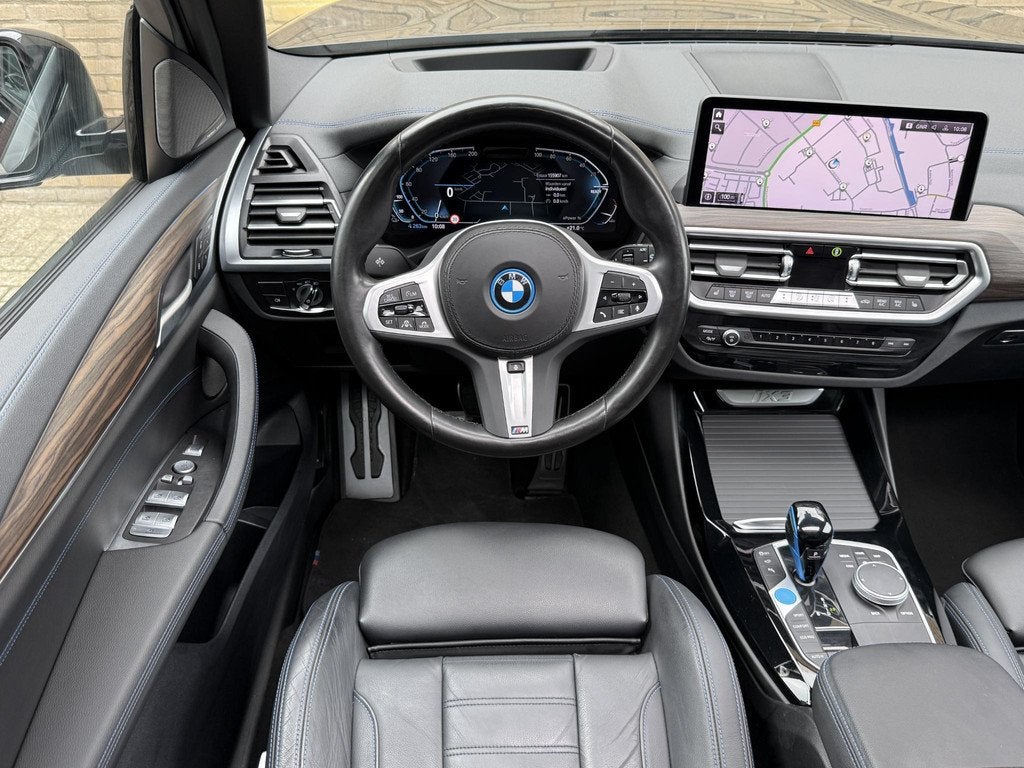 BMW iX3 High Executive 80 kWh | 93% SOH | Panoramadak | M-sp, Auto's, BMW, Automaat, Achterwielaandrijving, Gebruikt, 750 kg