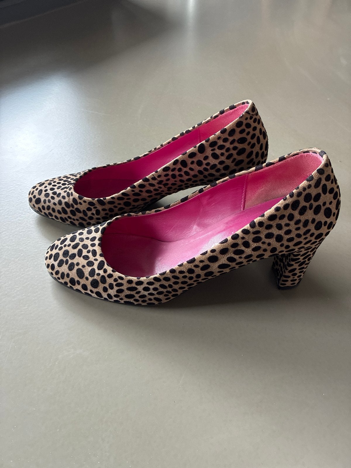 MIMO Luipaardprint Pumps - Maat 40, Pumps, Overige kleuren, Ophalen of Verzenden, Gedragen