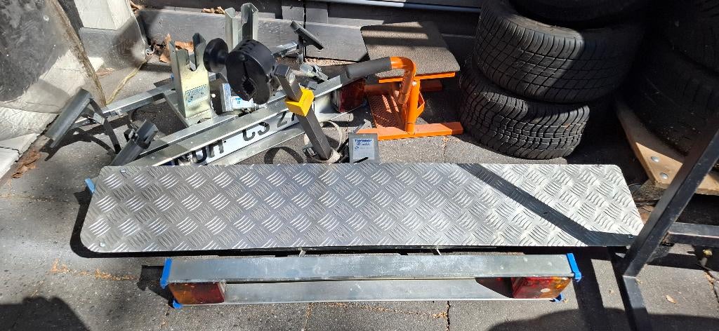 Twinny Load Scooterdrager Fietsendrager Fatbike Ebike 2x, Ophalen, Elektrische fiets, Zo goed als nieuw, 2 fietsen