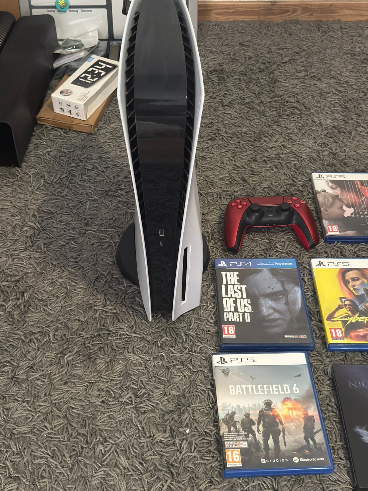 Playstation 5, Disc versie, extra opslag., Spelcomputers en Games, Spelcomputers | Sony PlayStation 5, Ophalen, Zo goed als nieuw