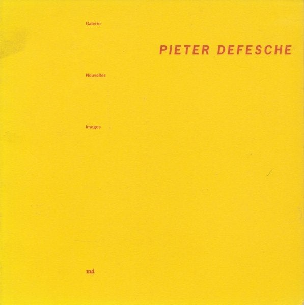 Bos - Catalogus expositie Pieter Defesche, Ophalen, Zo goed als nieuw, Schilder- en Tekenkunst