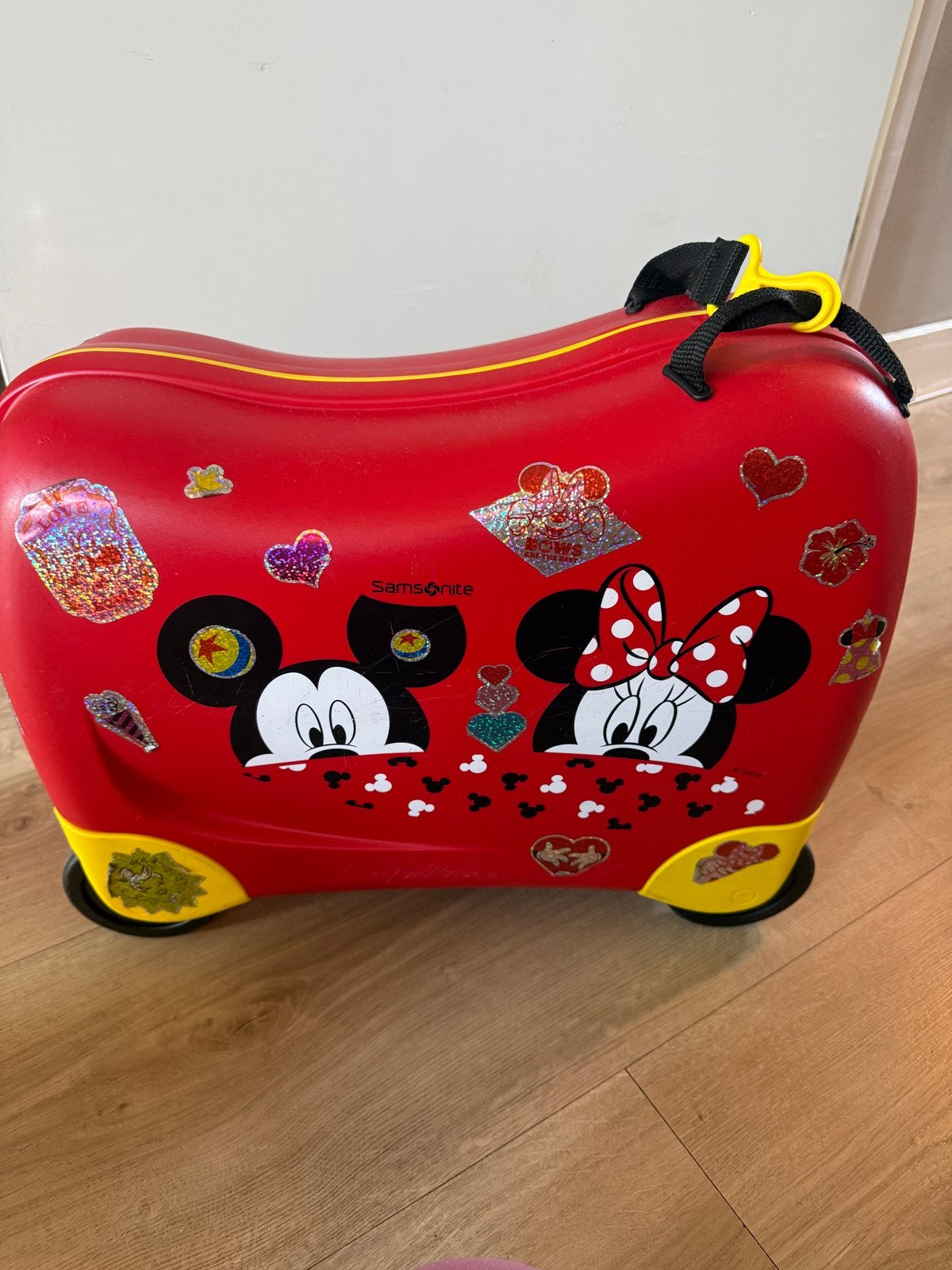 Samsonite Disney kinderkoffer - Mickey & Minnie, Wieltjes, Gebruikt, Hard kunststof, Minder dan 50 cm