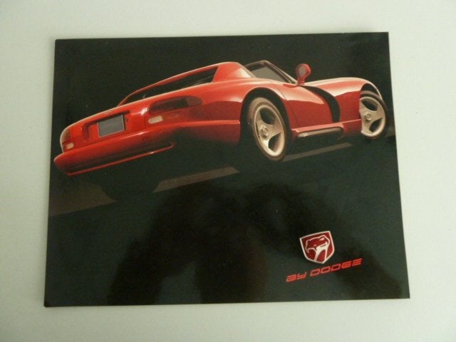 1992 Dodge Viper R/T 10 Sheet Brochure USA, Ophalen of Verzenden, Nieuw, Overige merken