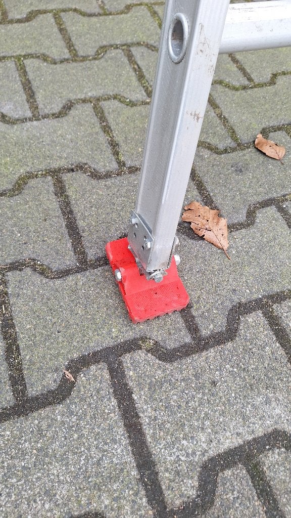 Piret 2 delige ladders 2x9 treden POLYESTER bovenstuk! NIEUW, Ophalen, Overige typen, Nieuw, /