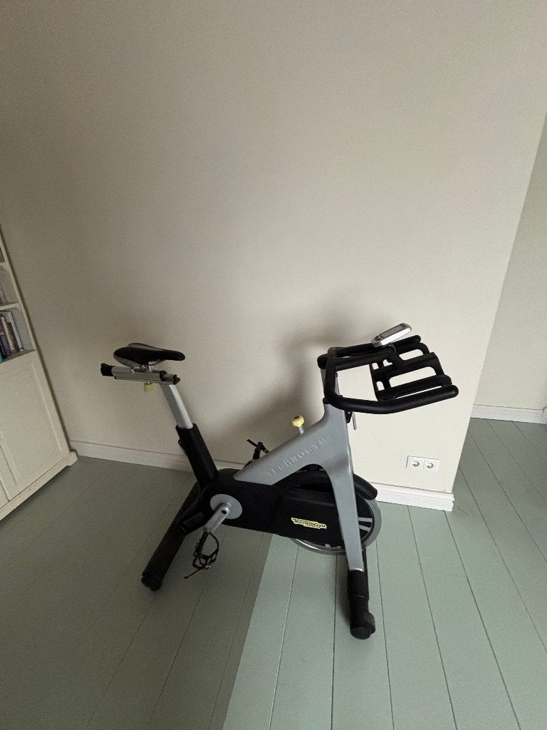 Technogym Group Cycle spinningbike, Ophalen, Gebruikt, Spinningfiets, Metaal