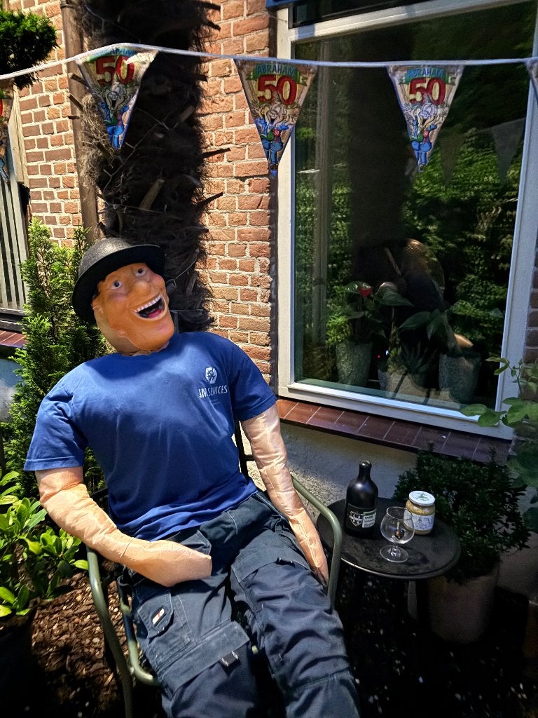 Abraham pop, Ophalen, Zo goed als nieuw, Feestartikel, Abraham of Sarah