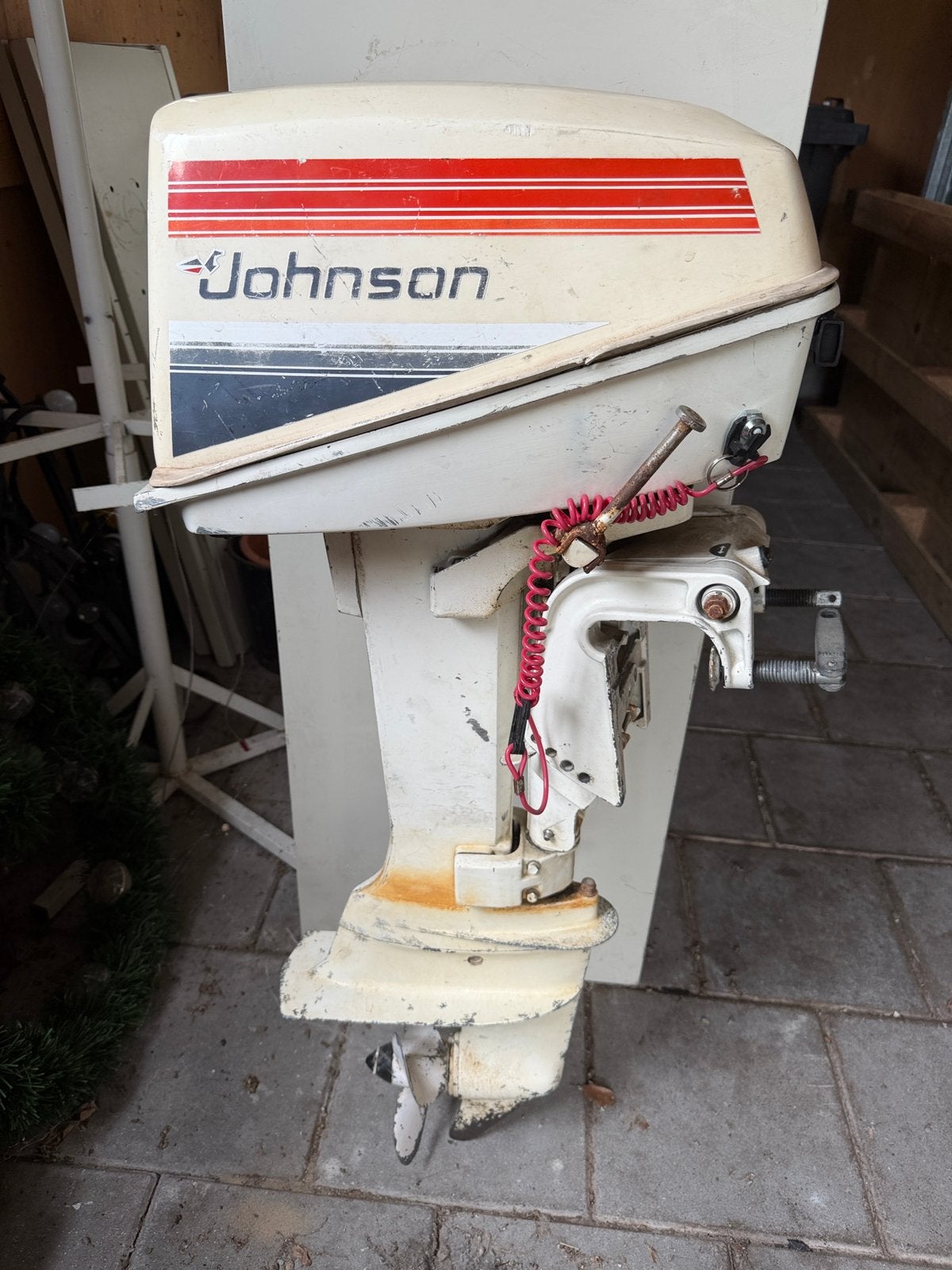 Johnson Seahorse 7,5 pk 2t kortstaart, Ophalen, Zo goed als nieuw, Motor en Techniek, Zeilboot of Motorboot