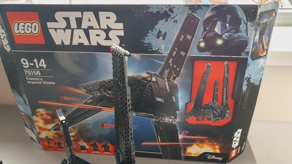 LEGO Star Wars Rogue One Krennic's Imperial Shuttle 75156, Star Wars, Ophalen of Verzenden, Zo goed als nieuw, Complete set