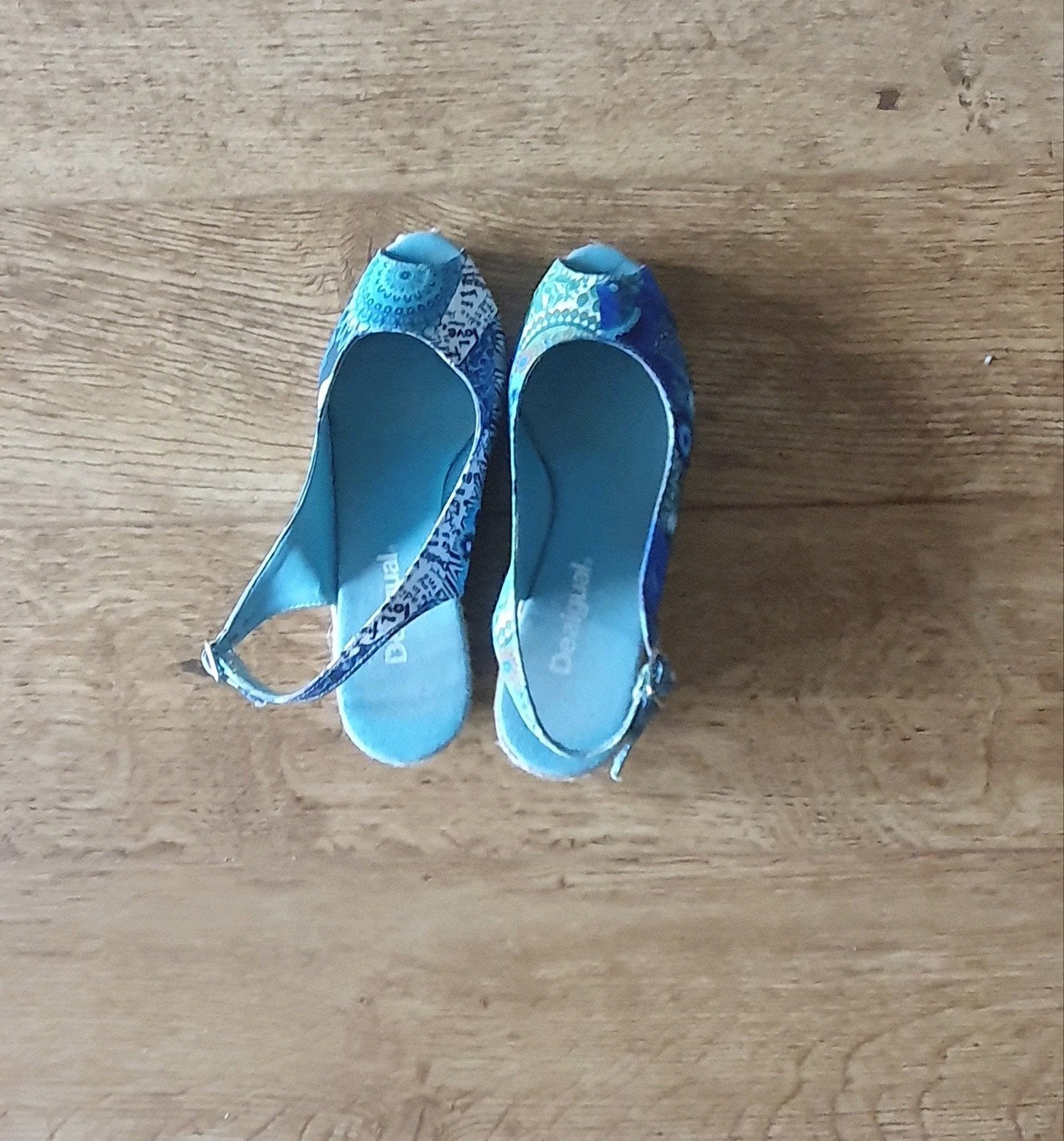 Desigual sleehakken, maat 38, Kleding | Dames, Blauw, Overige typen, Ophalen of Verzenden, Desigual