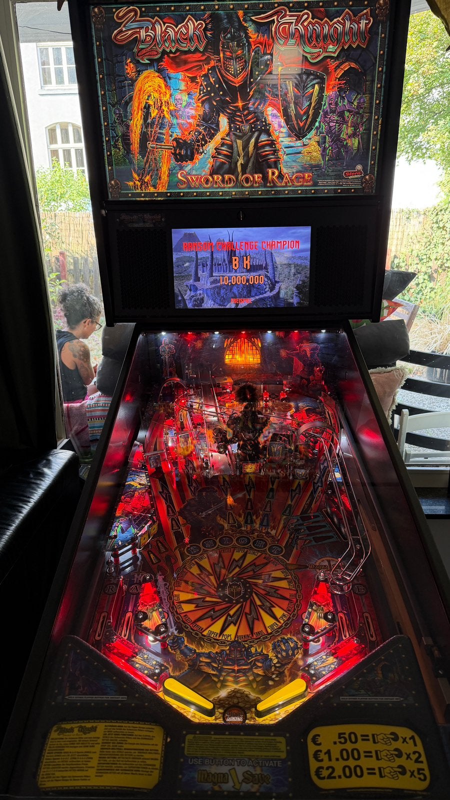 Black Night Pro Stern Sword of Rage, Verzamelen, Ophalen, Stern, Zo goed als nieuw, Dot-matrix