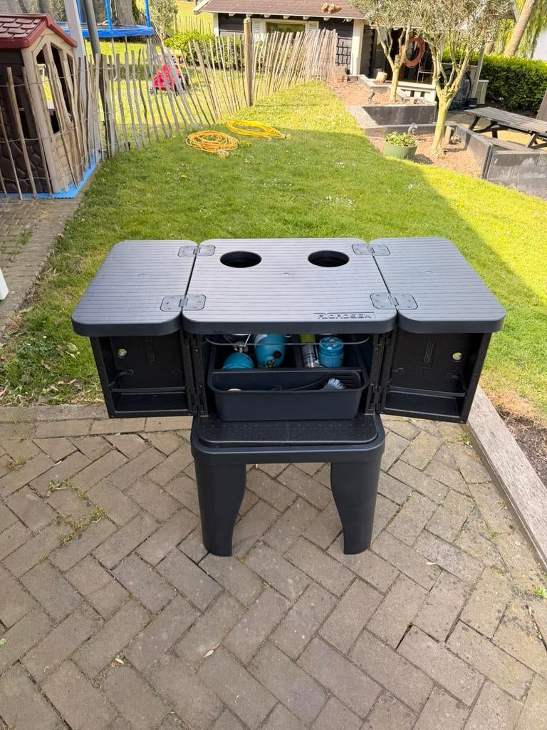 Kampeer camping keuken Fjordsen lichtgewicht, Ophalen, Zo goed als nieuw, Campingkast