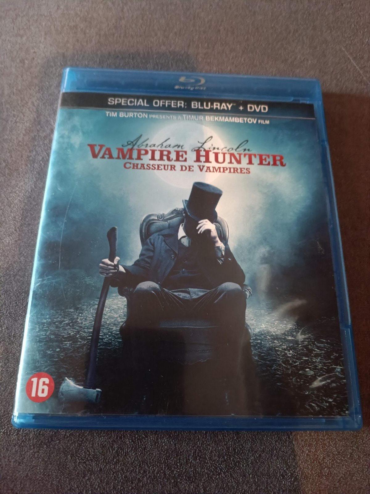vampire hunter - bluray, Ophalen of Verzenden, Zo goed als nieuw, Actie