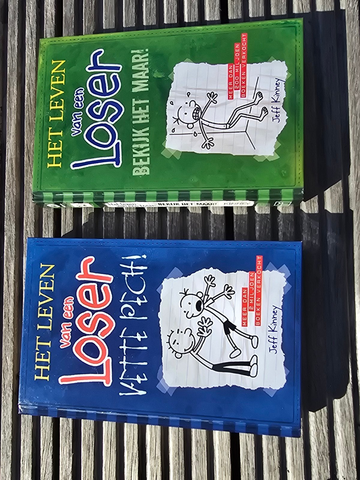 Het Leven van een Loser - Bekijk het Maar! & Vette Pech!, Boeken, Ophalen of Verzenden, Zo goed als nieuw, Jeff Kinney, Fictie algemeen
