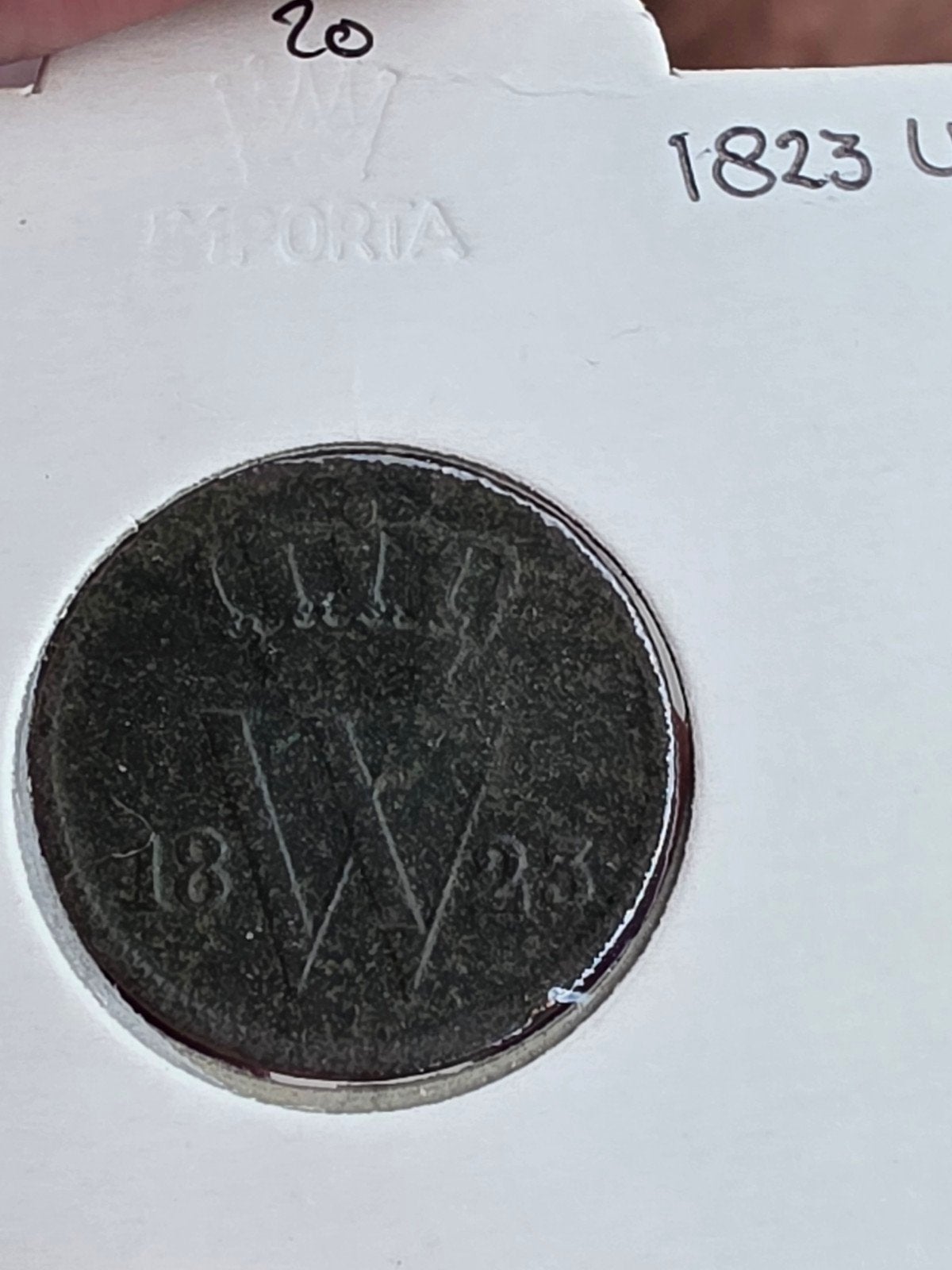 Mooie 1 cent munt 1823 Utrecht - Koning Willem I, Ophalen of Verzenden, Koning Willem I, 1 cent, Losse munt