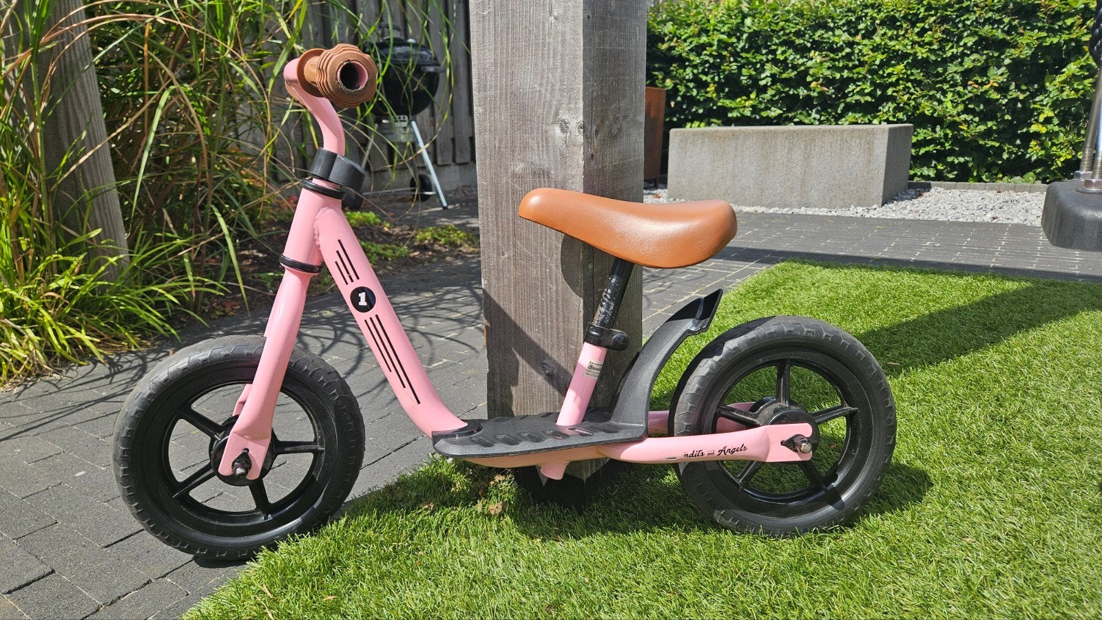 Bandits & Angels metalen loopfiets - roze, Ophalen, Gebruikt, Loopfiets