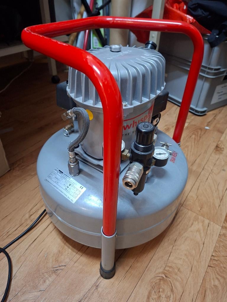 Whisp Air Compressor CW 50/24 AL, Doe-het-zelf en Verbouw, Compressors, Zo goed als nieuw, 6 tot 10 bar, Minder dan 25 liter, Minder dan 200 liter/min